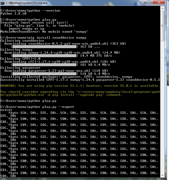player python3